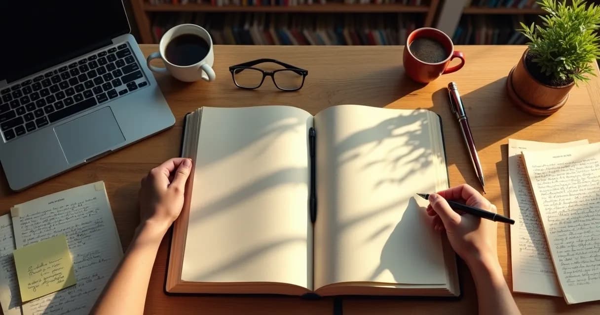 Como começar a escrever um livro: 7 passos essenciais para autores