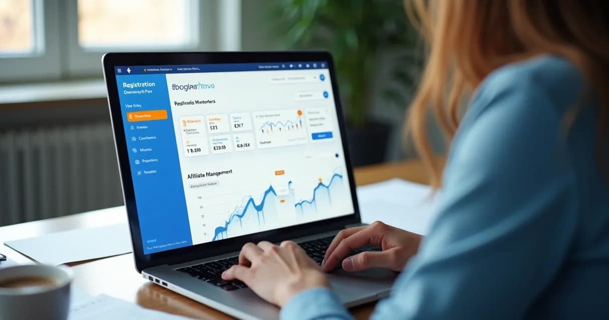 Mentor cadastrando mentoria em plataforma online 