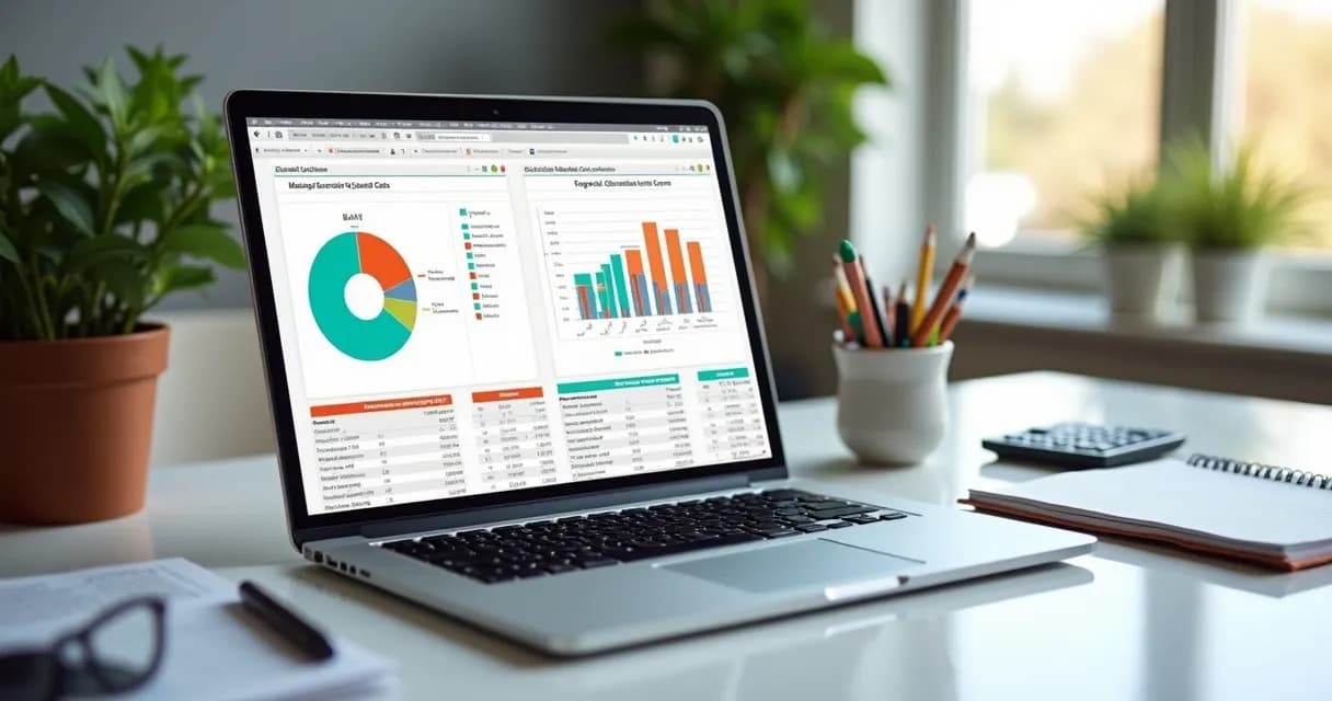 Cálculo de custo de aquisição de clientes para mentores em planilha de computador 