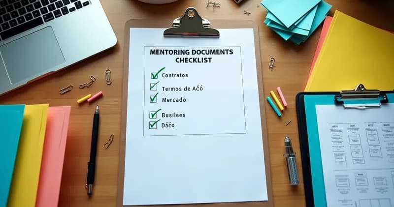 Checklist de organização documental para mentorias sem dor de cabeça
