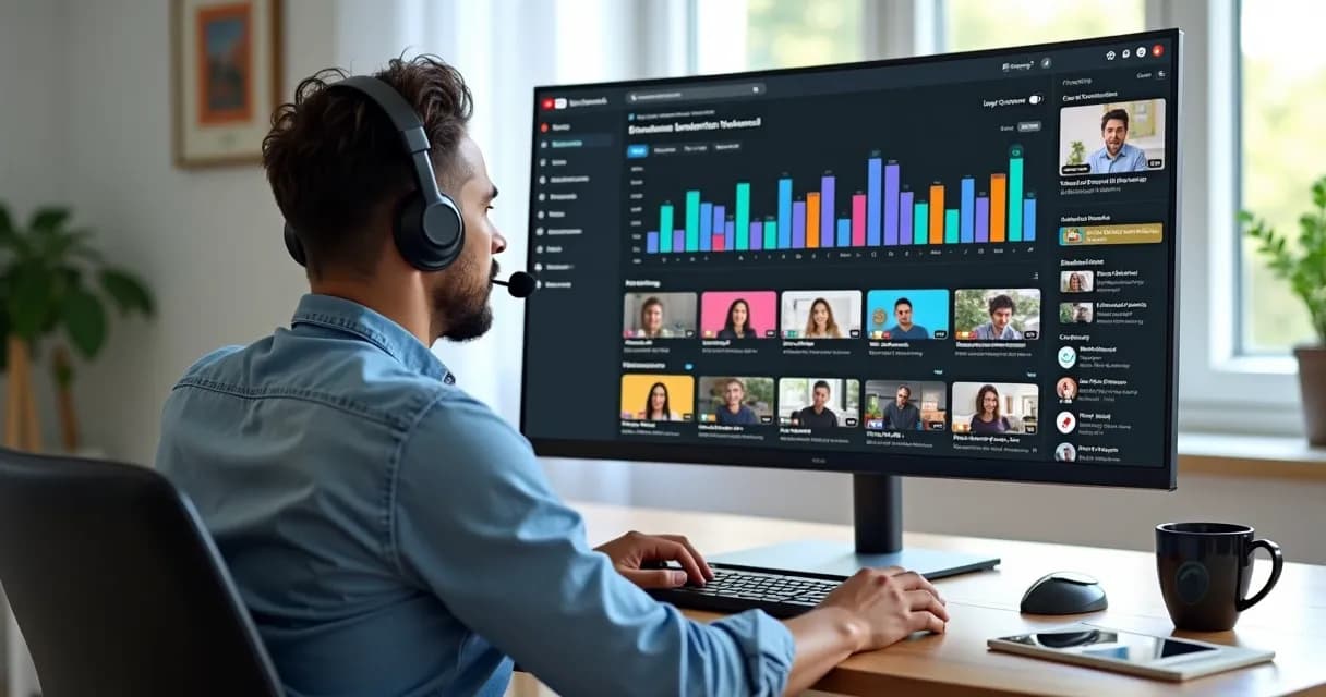 Como usar o YouTube Studio para escalar mentorias online