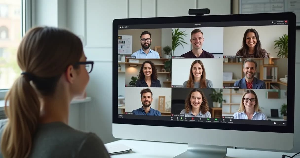 Mentora conduzindo comunidade de mentorados online 