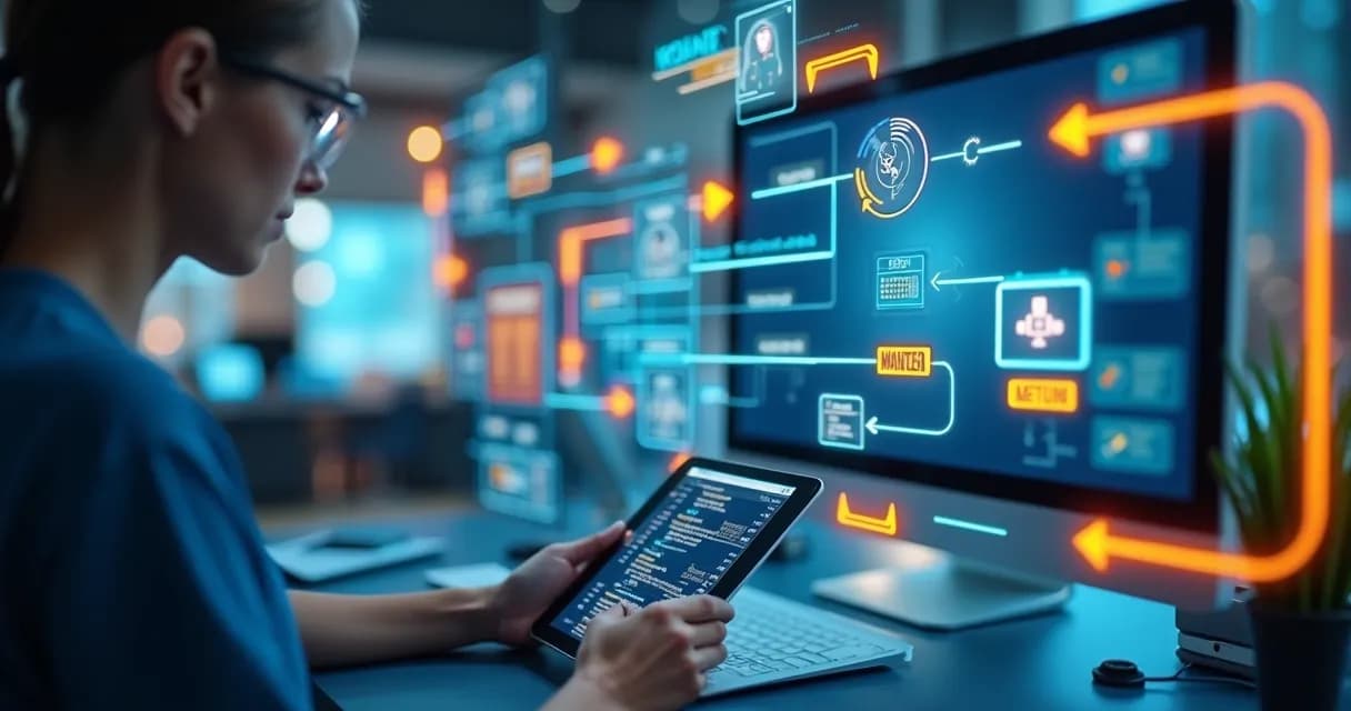 Fluxo automatizado de segmentação e acompanhamento de leads em mentoria